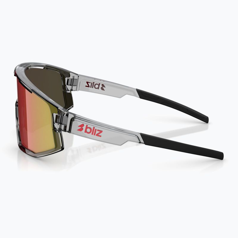 Окуляри сонцезахисні Bliz Vision transparent dark grey/brown red multi 4