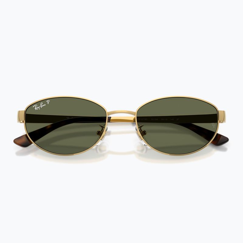 Окуляри сонцезахисні Ray-Ban RB3774D arista gold/dark green polarized 3