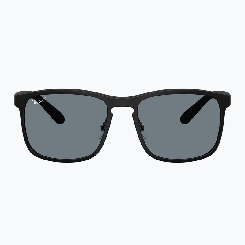 Окуляри сонцезахисні Ray-Ban Rb4264 Polarized+ Lenses matte matte black/blue polarized+ 2