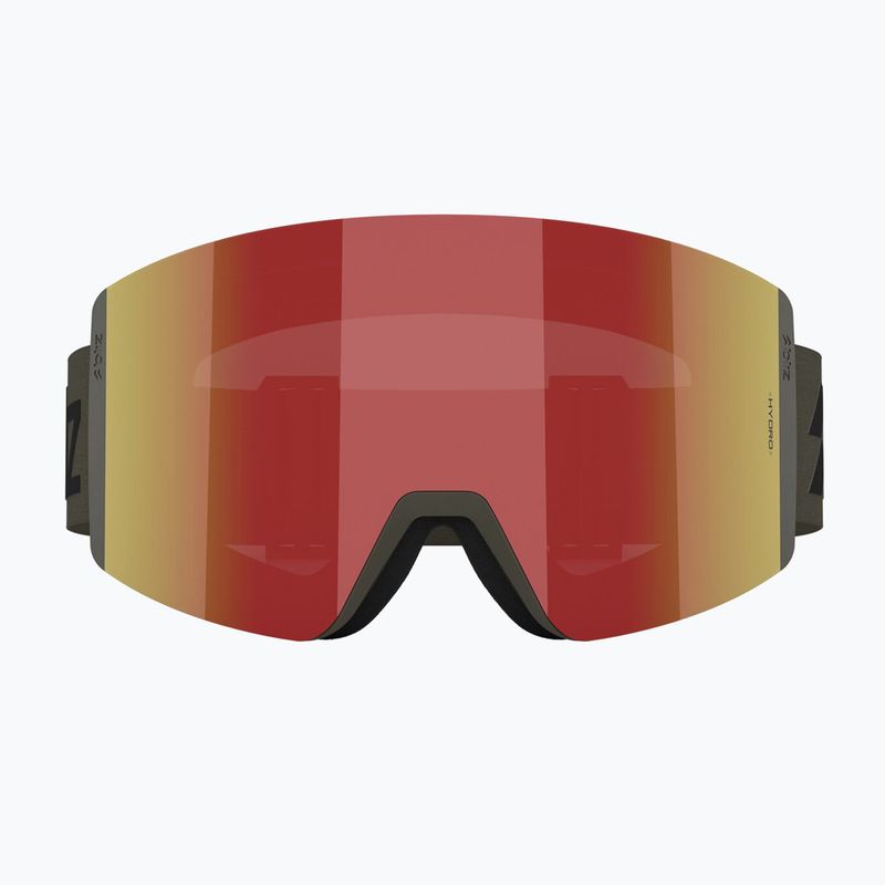 Окуляри лижні Bliz G003 matte camo green/brown/red multi 2