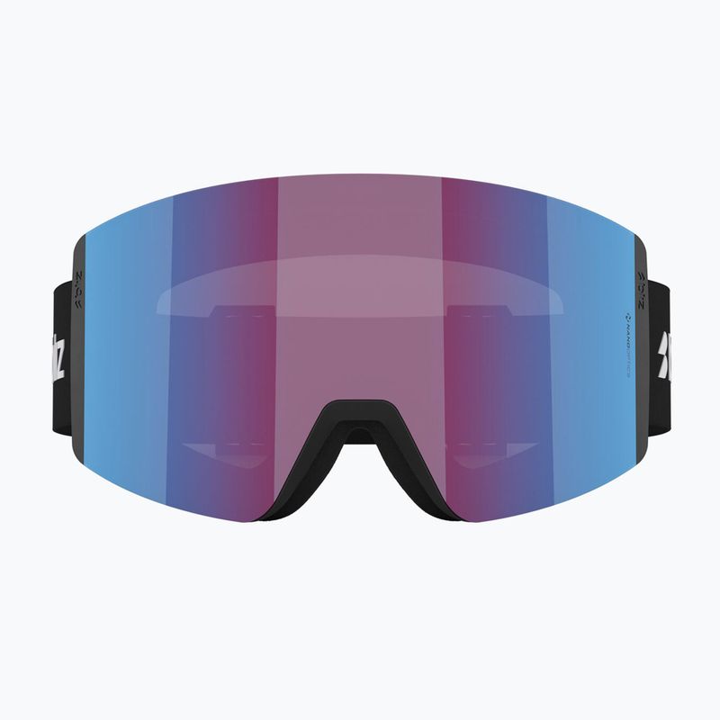 Окуляри лижні Bliz G003 matte black/nano optics violet/blue multi 2