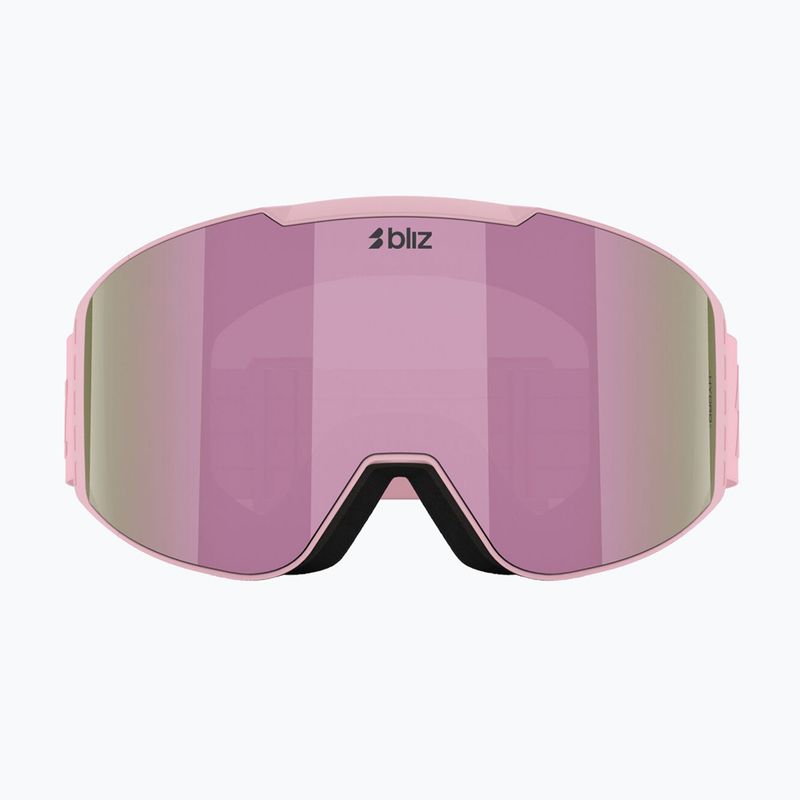 Окуляри лижні Bliz G004 matte pink/brown/pink multi 2