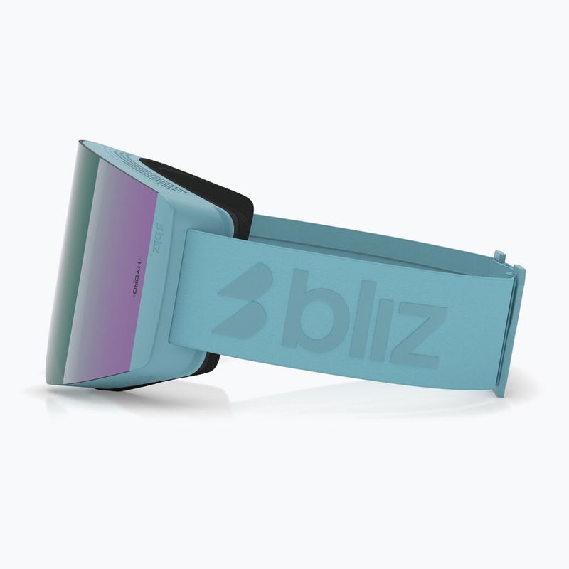 Окуляри лижні Bliz G003S matte turquoise/brown/green multi 4