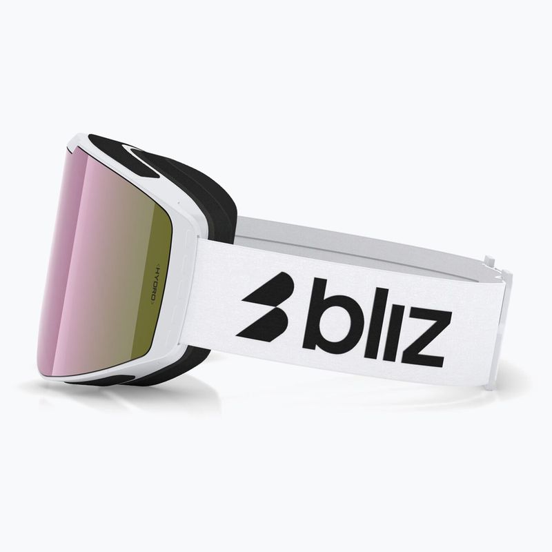 Окуляри лижні Bliz G004 matte white/brown/pink multi 4