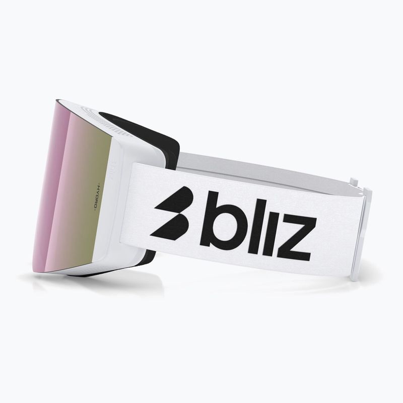 Окуляри лижні Bliz G003S matte white/brown/pink multi 4