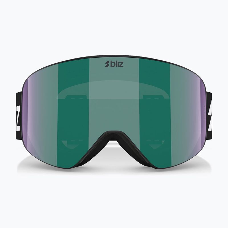 Окуляри лижні Bliz Flow matte black/brown/green multi 2