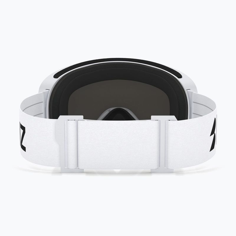 Окуляри лижні Bliz Flow matte white/brown/blue multi 3