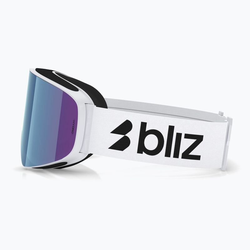 Окуляри лижні Bliz Flow matte white/brown/blue multi 4
