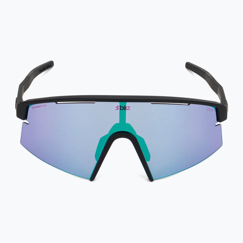 Окуляри сонцезахисні Bliz P006 matte black/nano optics violet blue multi 3