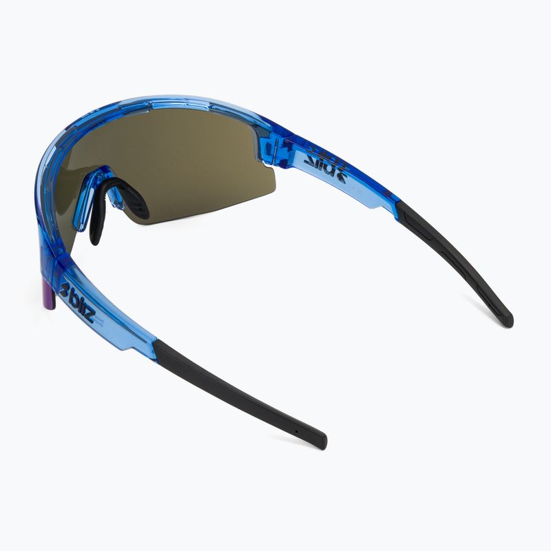 Окуляри сонцезахисні Bliz Matrix transparent blue/smoke blue multi 2