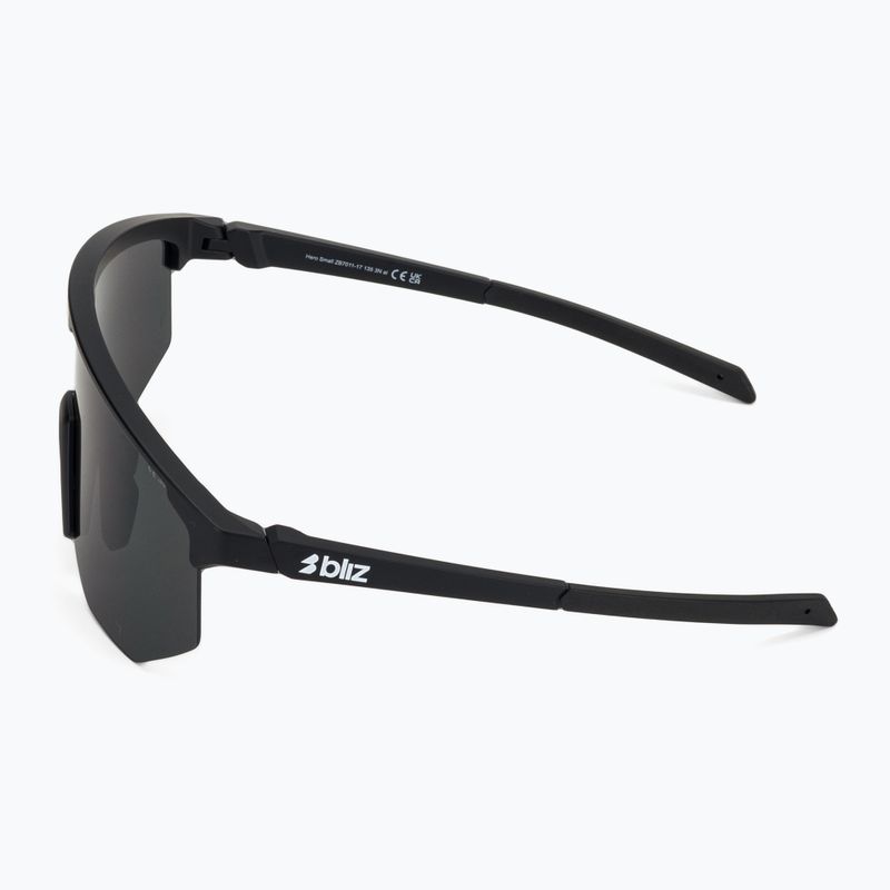 Окуляри сонцезахисні Bliz Hero Small matte black/smoke 4