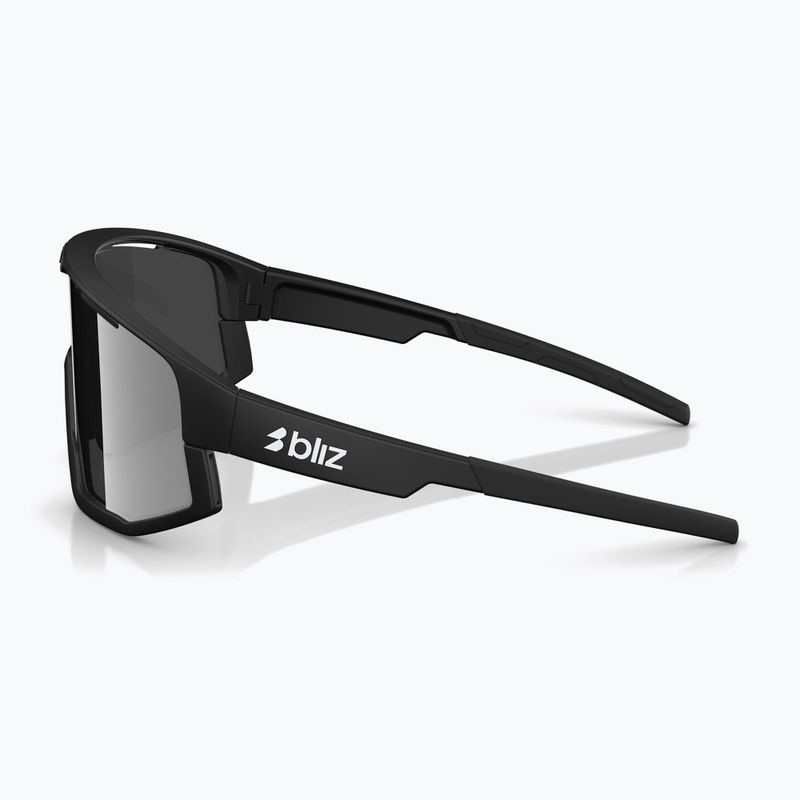 Окуляри сонцезахисні Bliz Fusion Small matte black/smoke silver mirror 4
