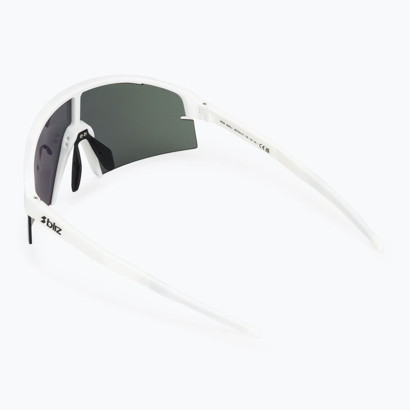 Окуляри сонцезахисні Bliz P006S matte white/smoke purple mirror 2