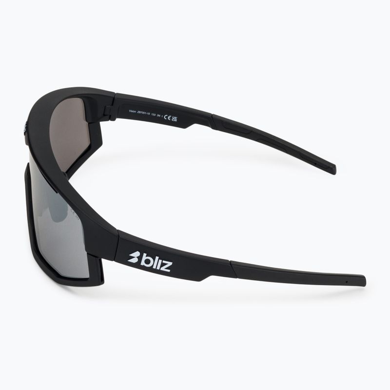 Окуляри сонцезахисні Bliz Vision matte black/smoke silver mirror 5