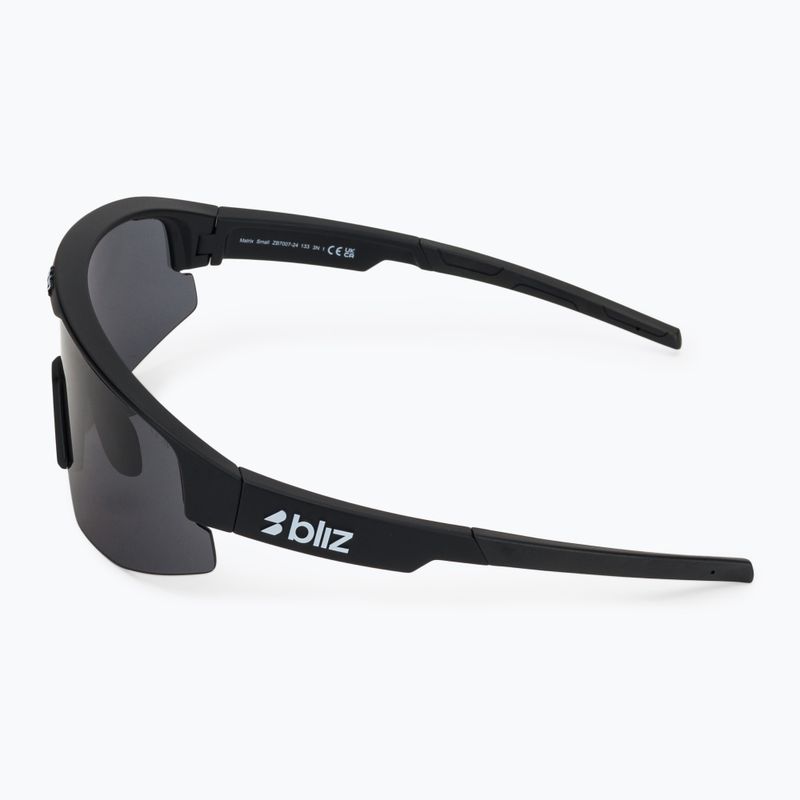 Окуляри сонцезахисні Bliz Matrix Small matte black/smoke 4