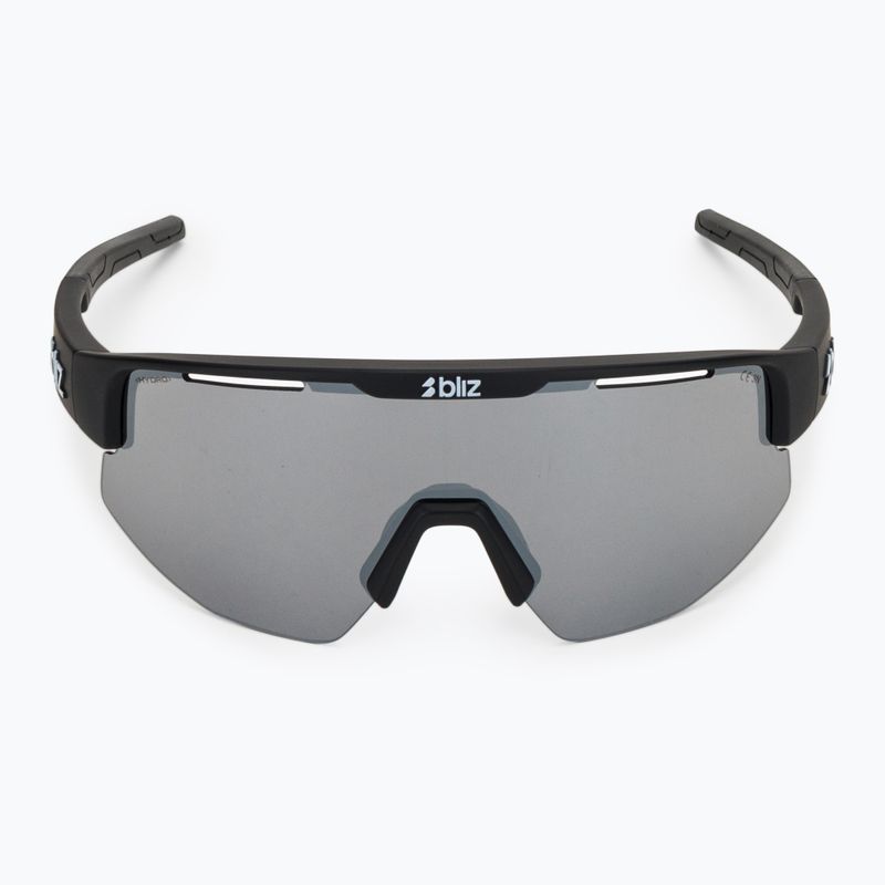Окуляри сонцезахисні Bliz Matrix Small matte black/smoke silver mirror 3
