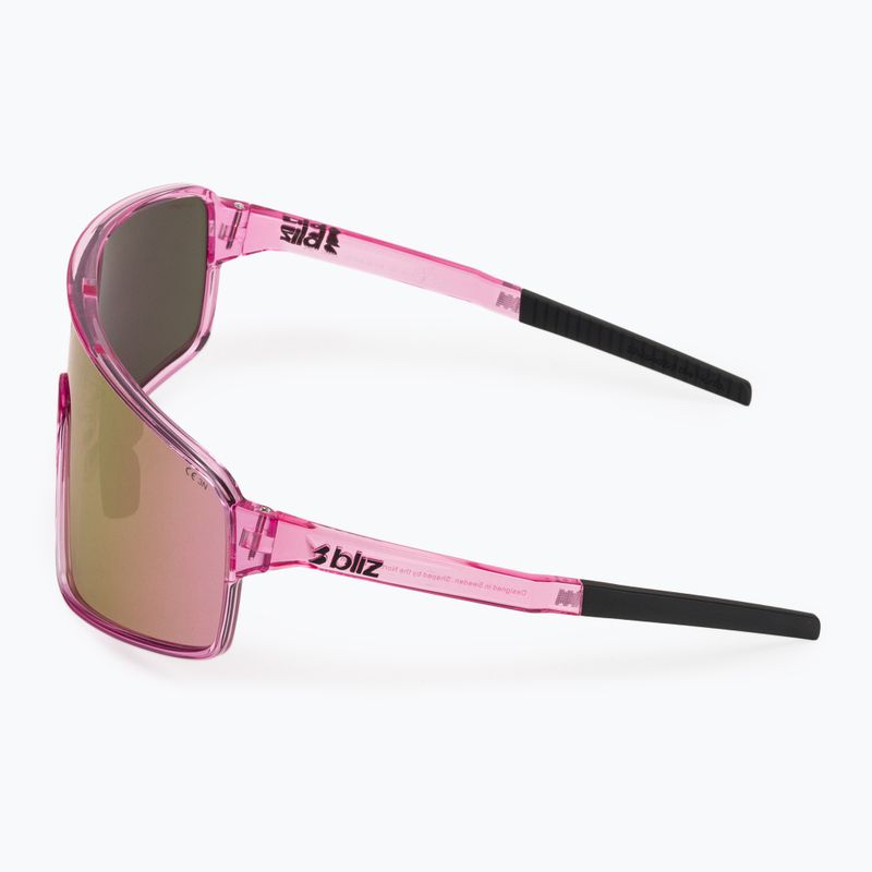 Окуляри сонцезахисні Bliz P001S transparent pink/brown rose multi 4