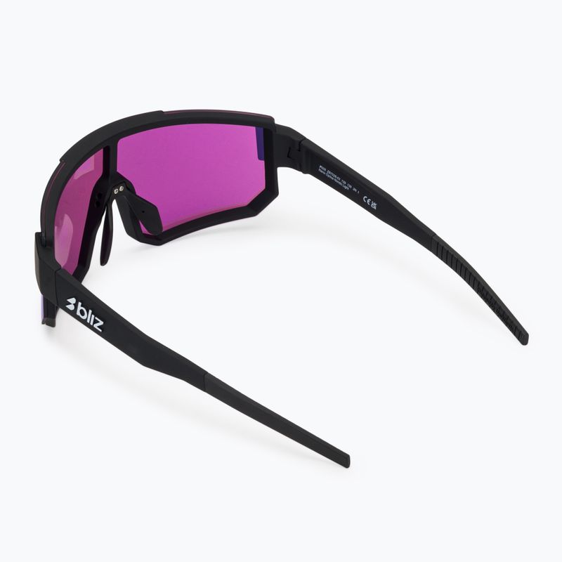 Окуляри сонцезахисні Bliz P005 matte black/nano optics violet blue multi 2