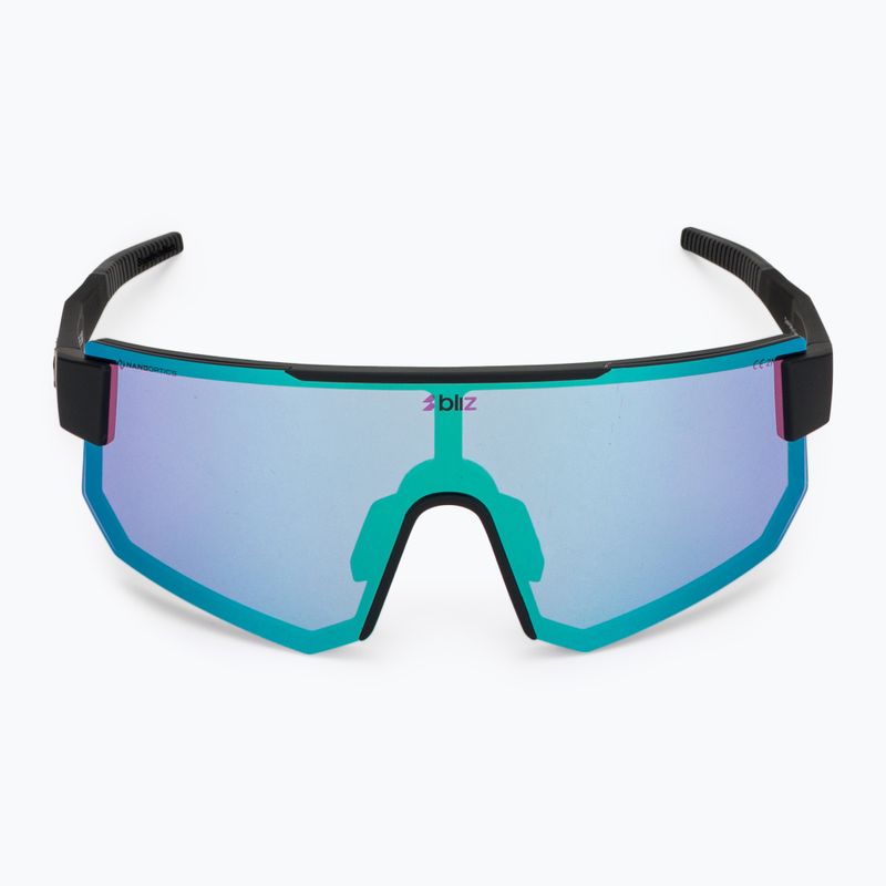 Окуляри сонцезахисні Bliz P005 matte black/nano optics violet blue multi 3