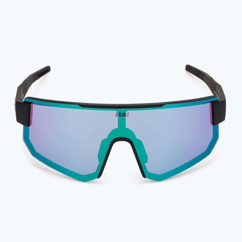 Окуляри сонцезахисні Bliz P005S matte black/nano optics violet blue multi 3