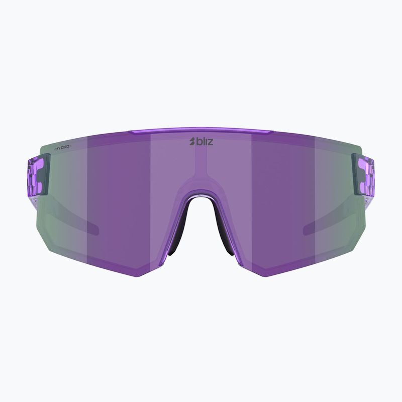 Окуляри сонцезахисні Bliz P005 transparent purple/smoke purple mirror 2