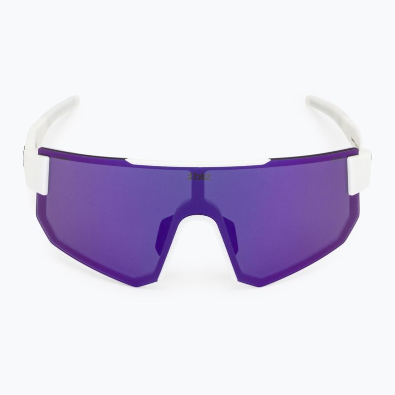 Окуляри сонцезахисні Bliz P005S matte white/smoke purple mirror 3