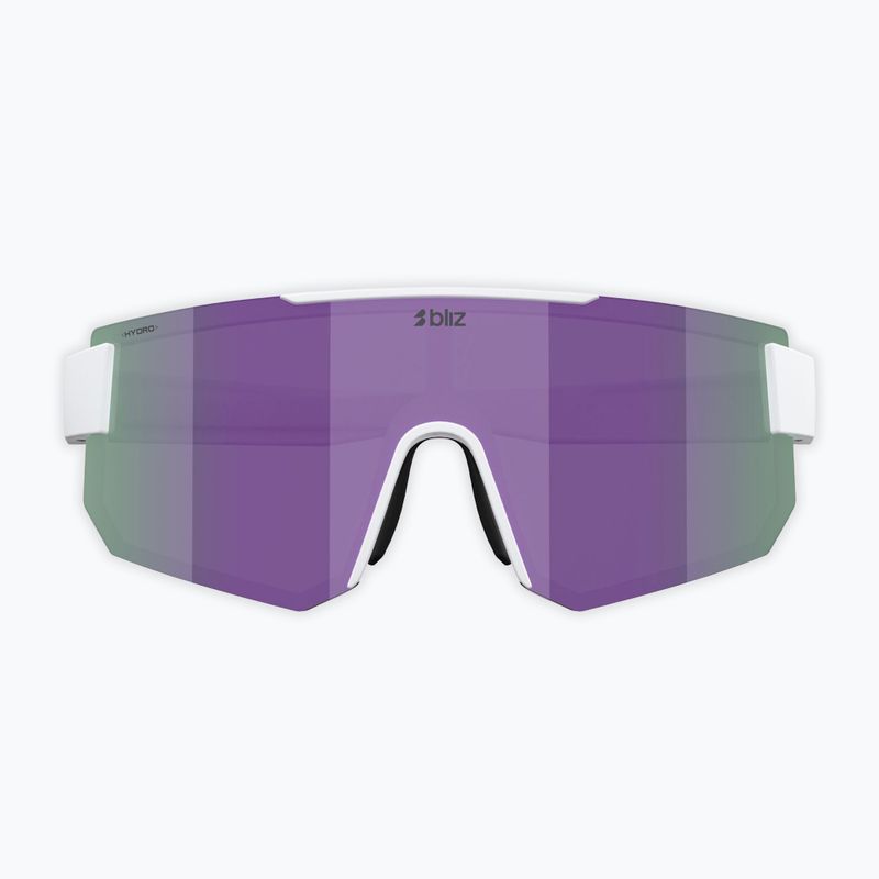 Окуляри сонцезахисні Bliz P005S matte white/smoke purple mirror 8