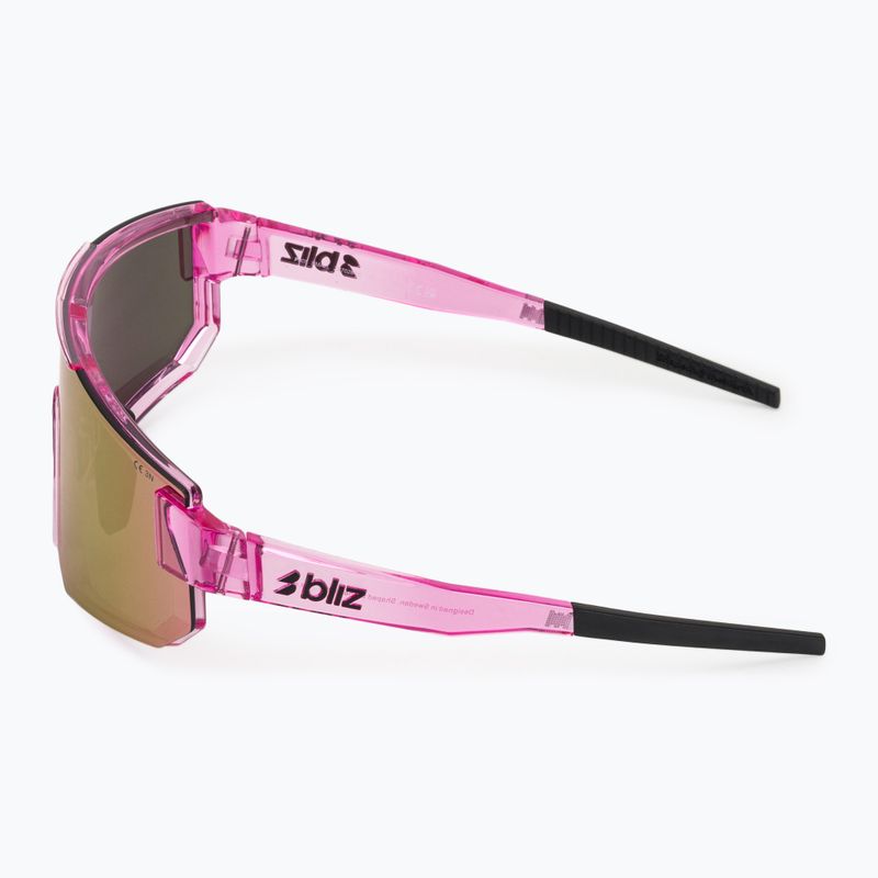 Окуляри сонцезахисні Bliz P005S transparent pink/brown rose multi 4