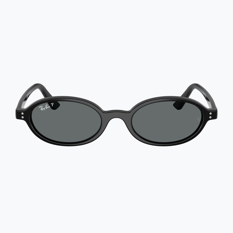 Окуляри сонцезахисні Ray-Ban Khal Bio-Based black/dark grey 2