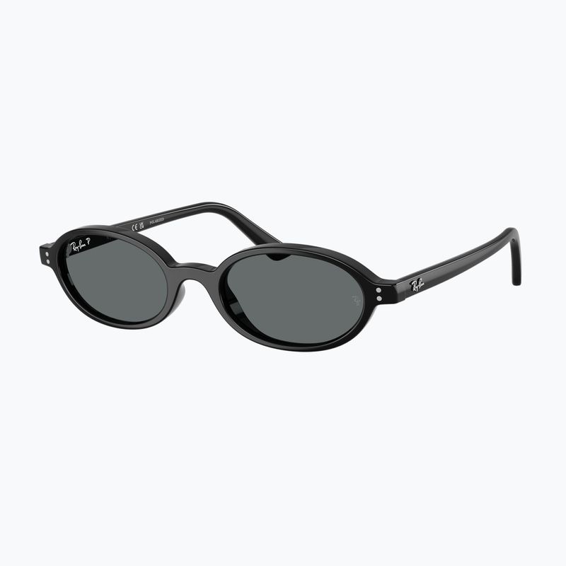 Окуляри сонцезахисні Ray-Ban Khal Bio-Based black/dark grey 4