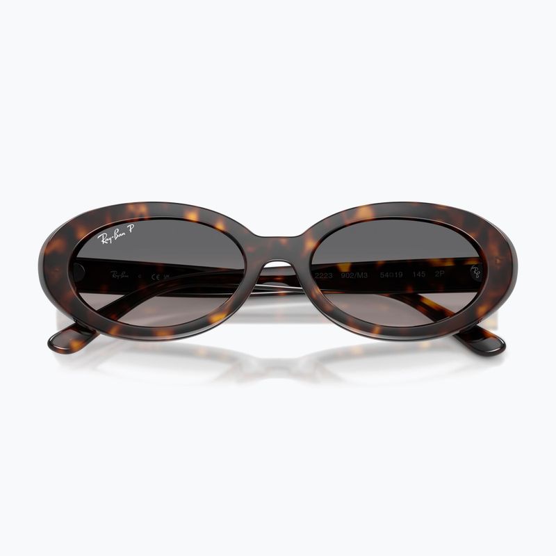 Окуляри сонцезахисні Ray-Ban RB2223 havana/gradient grey 3