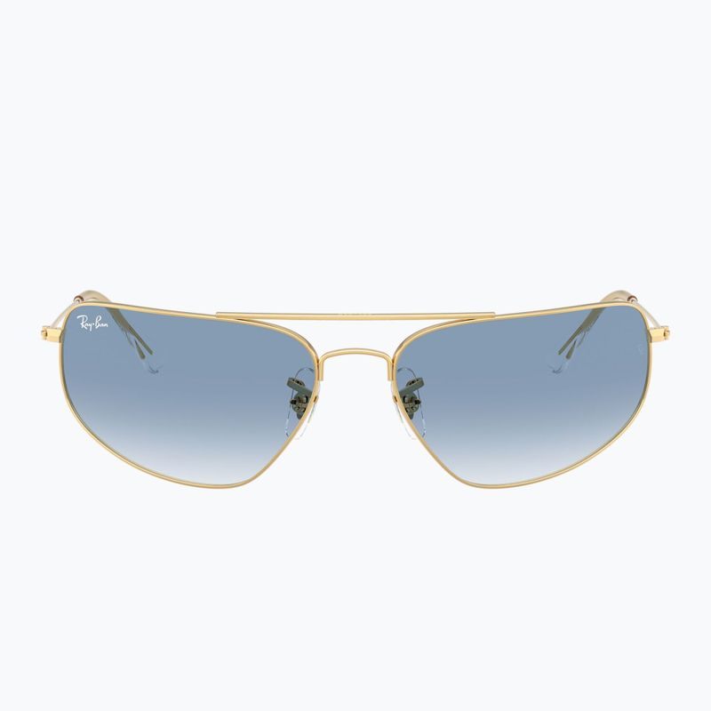 Окуляри сонцезахисні Ray-Ban RB3780 arista gold/transparent blue gradient 2