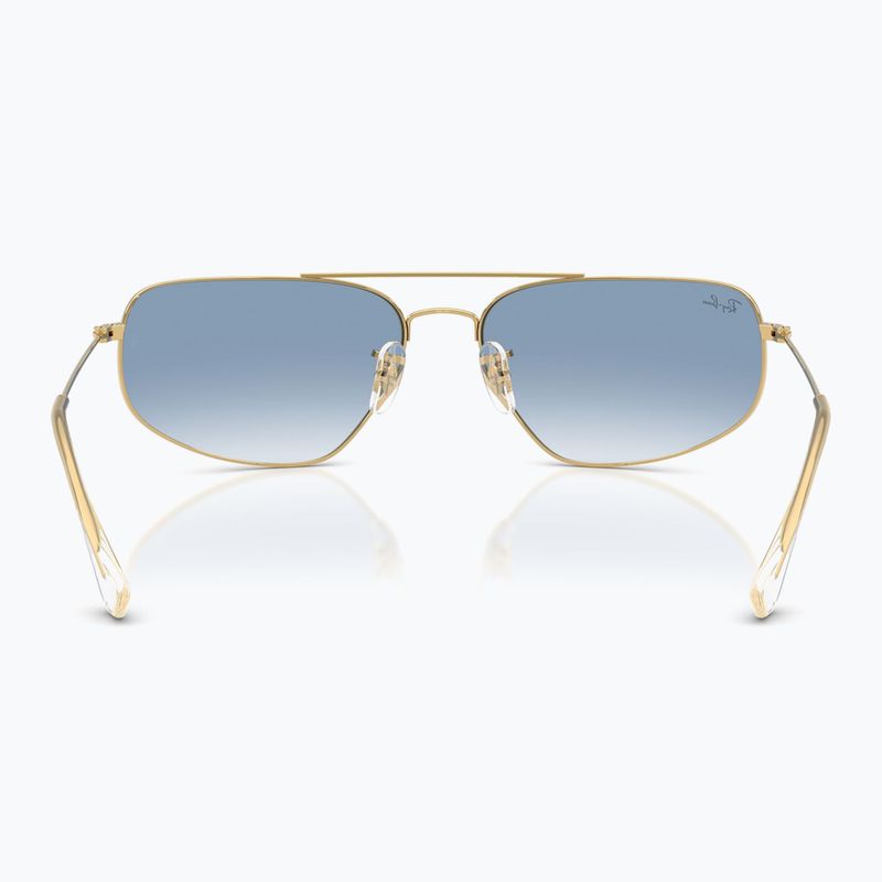 Окуляри сонцезахисні Ray-Ban RB3780 arista gold/transparent blue gradient 5