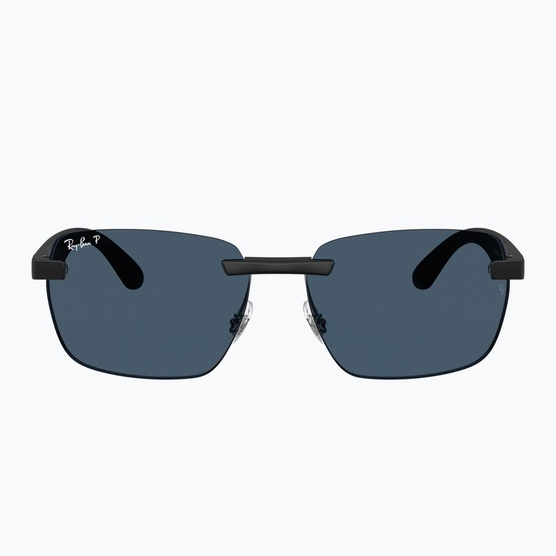 Окуляри сонцезахисні Ray-Ban RB4470 Polarized+ Lenses matt sand black/blue polarized 2