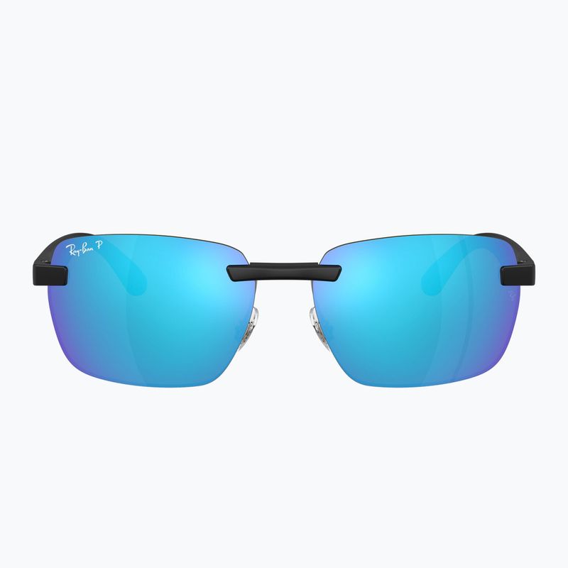 Окуляри сонцезахисні Ray-Ban RB4470 Polarized+ Lenses matte sand black/green chromance 2
