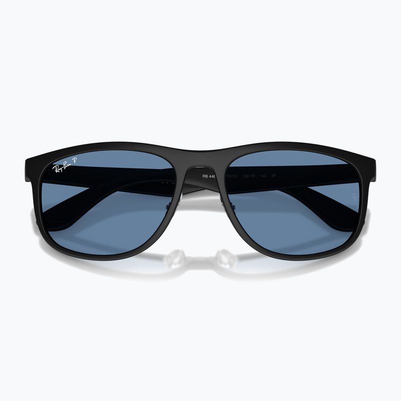 Окуляри сонцезахисні Ray-Ban RB4468 Polarized Lenses matte sand black/blue polarized 3