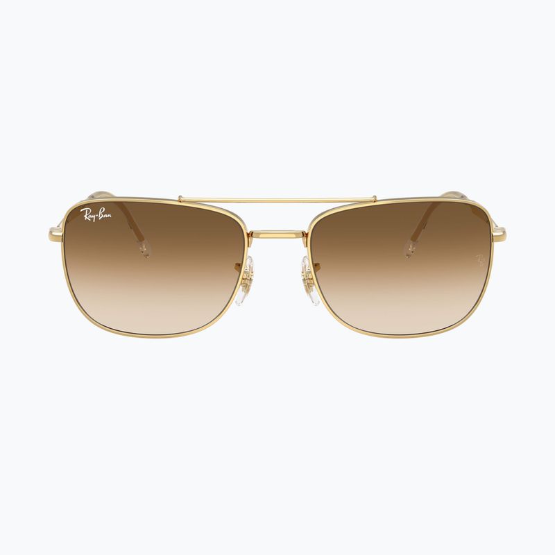 Сонцезахисні окуляри Ray-Ban Bain Bridge arista gold/brown gradient 2