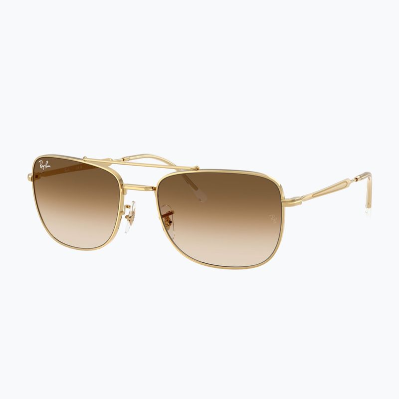 Сонцезахисні окуляри Ray-Ban Bain Bridge arista gold/brown gradient 4
