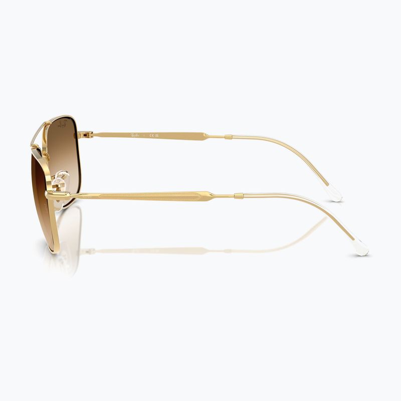 Сонцезахисні окуляри Ray-Ban Bain Bridge arista gold/brown gradient 6