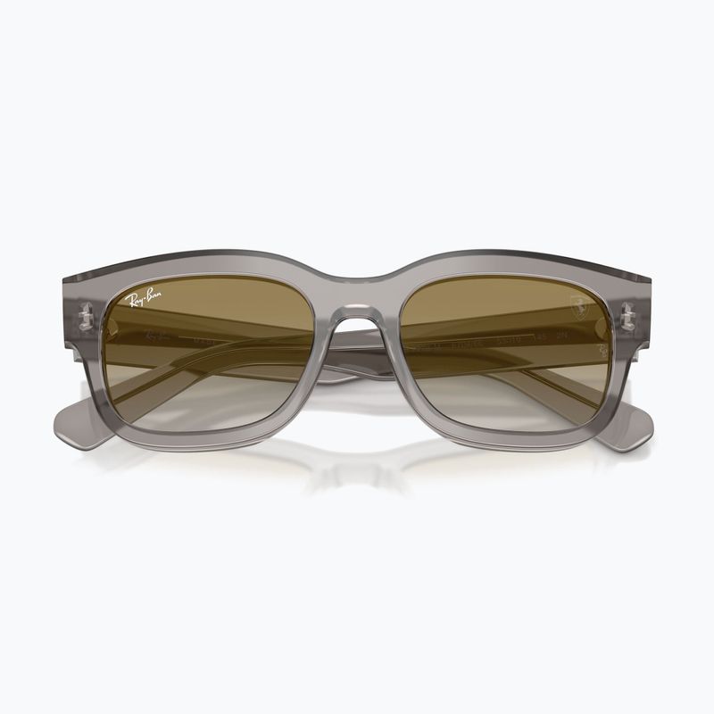 Окуляри сонцезахисні Ray-Ban RB2228M Scuderia transparent grey/brown mirror gold 3
