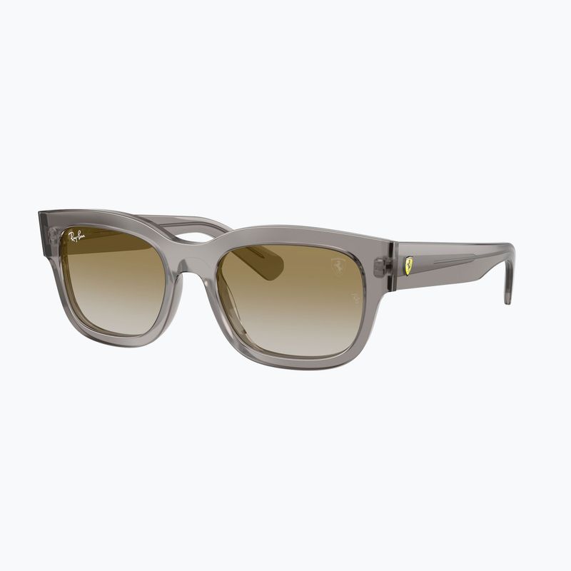 Окуляри сонцезахисні Ray-Ban RB2228M Scuderia transparent grey/brown mirror gold 4