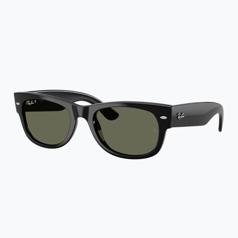 Окуляри сонцезахисні Ray-Ban Mega Wayfarer II black/green 4