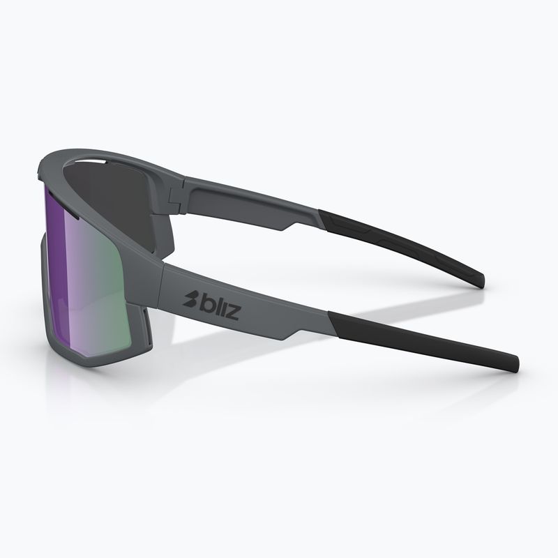 Окуляри сонцезахисні Bliz Fusion matte grey/smoke purple multi 5