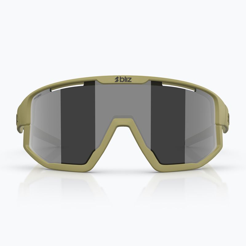 Окуляри сонцезахисні Bliz Fusion matte amber green/smoke silver mirror 2