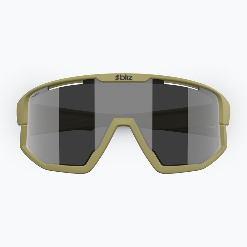 Окуляри сонцезахисні Bliz Fusion matte amber green/smoke silver mirror 3
