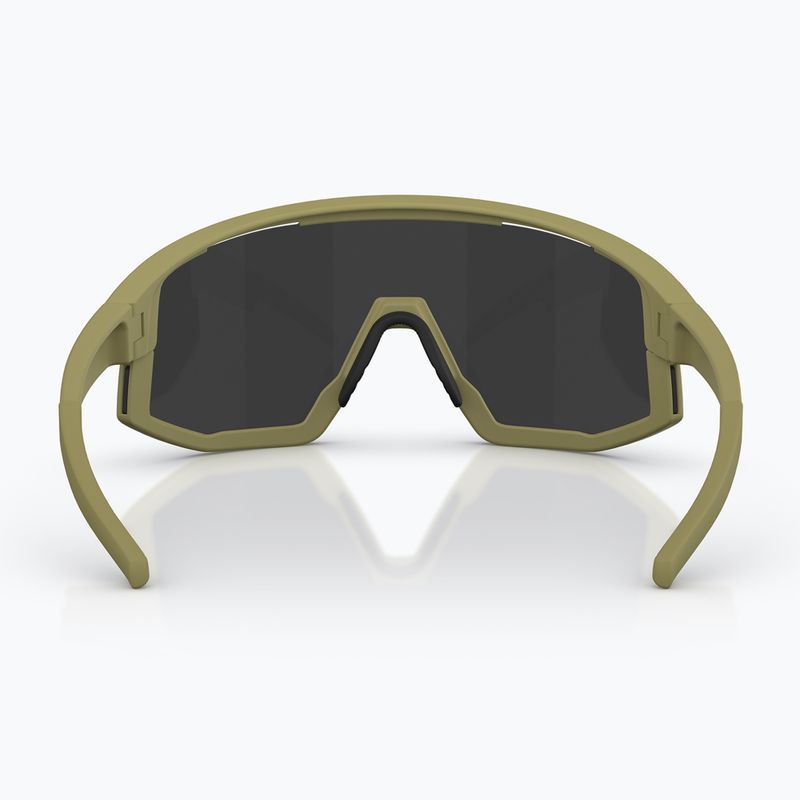Окуляри сонцезахисні Bliz Fusion matte amber green/smoke silver mirror 4