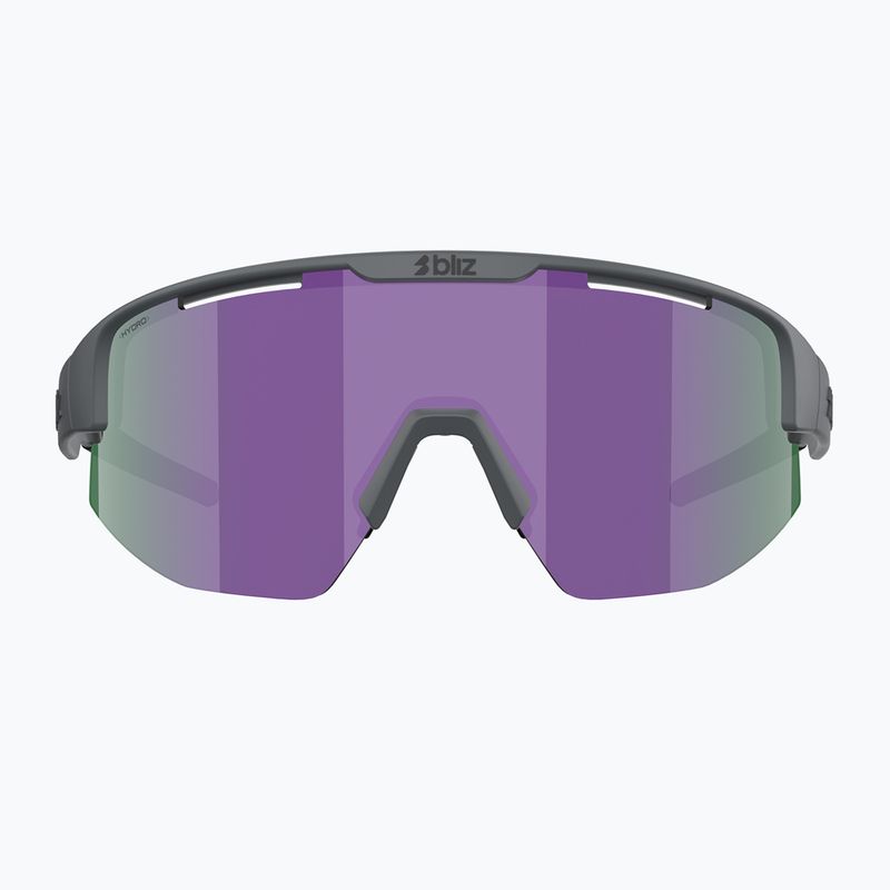 Окуляри сонцезахисні Bliz Matrix Small matte grey/smoke purple multi 2
