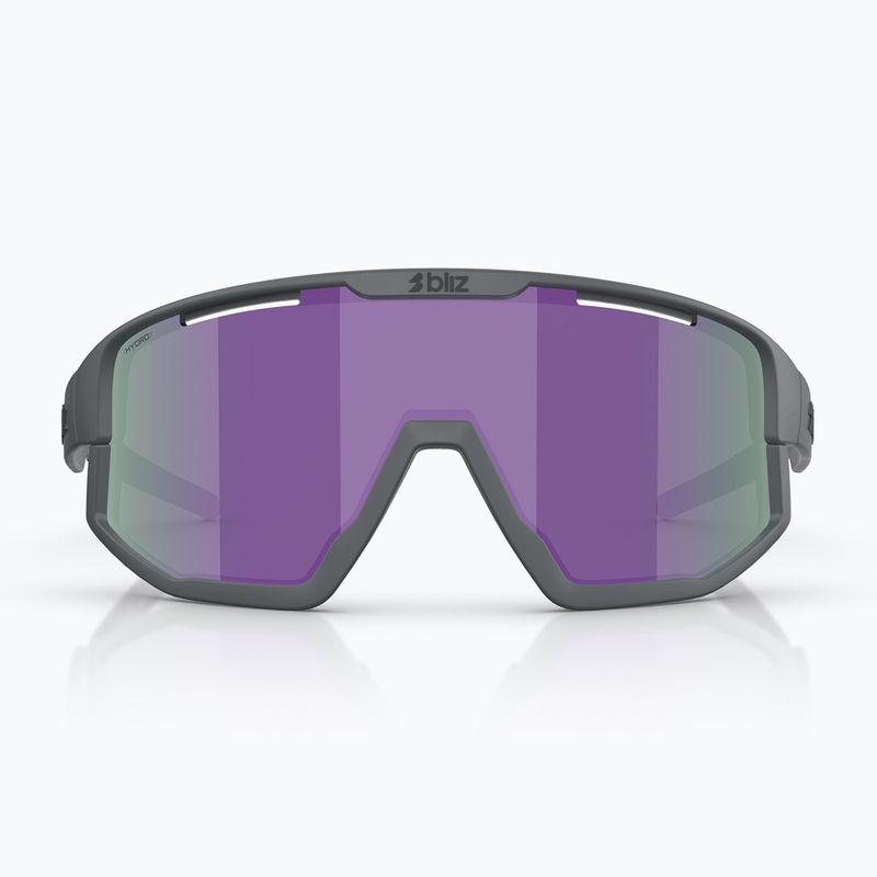 Окуляри сонцезахисні Bliz Fusion Small matte grey/smoke purple multi 3