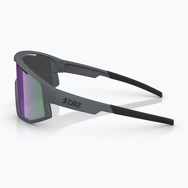 Окуляри сонцезахисні Bliz Fusion Small matte grey/smoke purple multi 5
