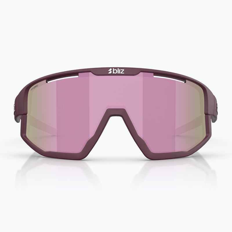 Окуляри сонцезахисні Bliz Fusion Small matte burgundy/brown rose multi 2
